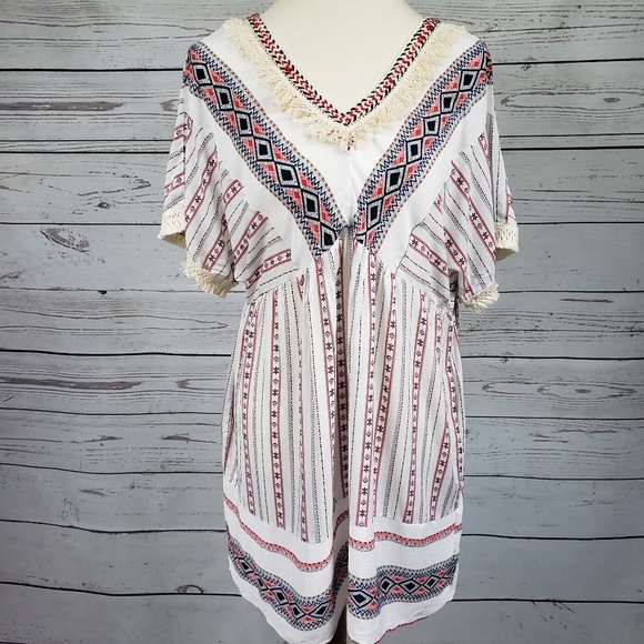 Hayden Dresses & Skirts - [SOLD] Hayden LA Boho Fringe Dress New
